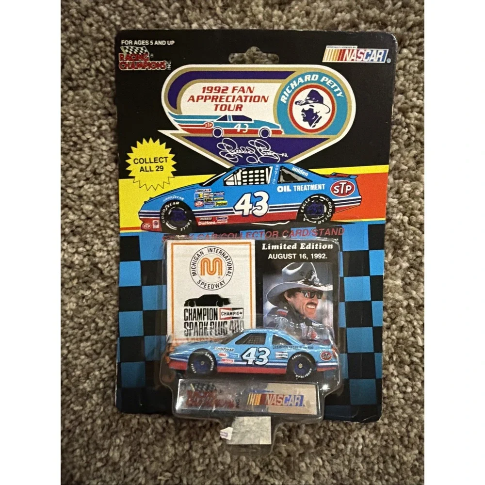 Racing Champions #43 Richard Petty 1991 NASCAR STP 1/64‎ - Lot of 4 Cars
